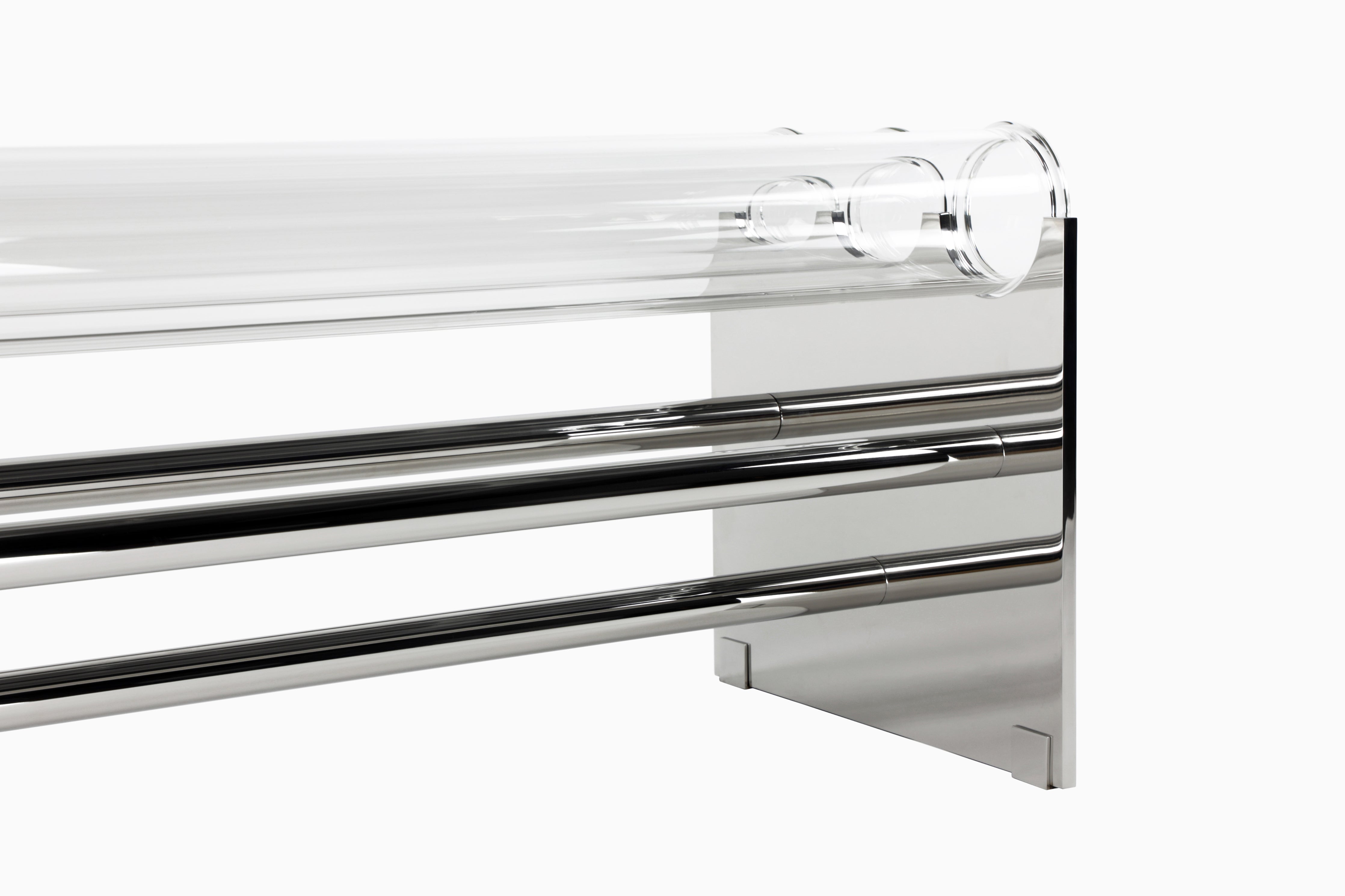 Museum Glass Bench