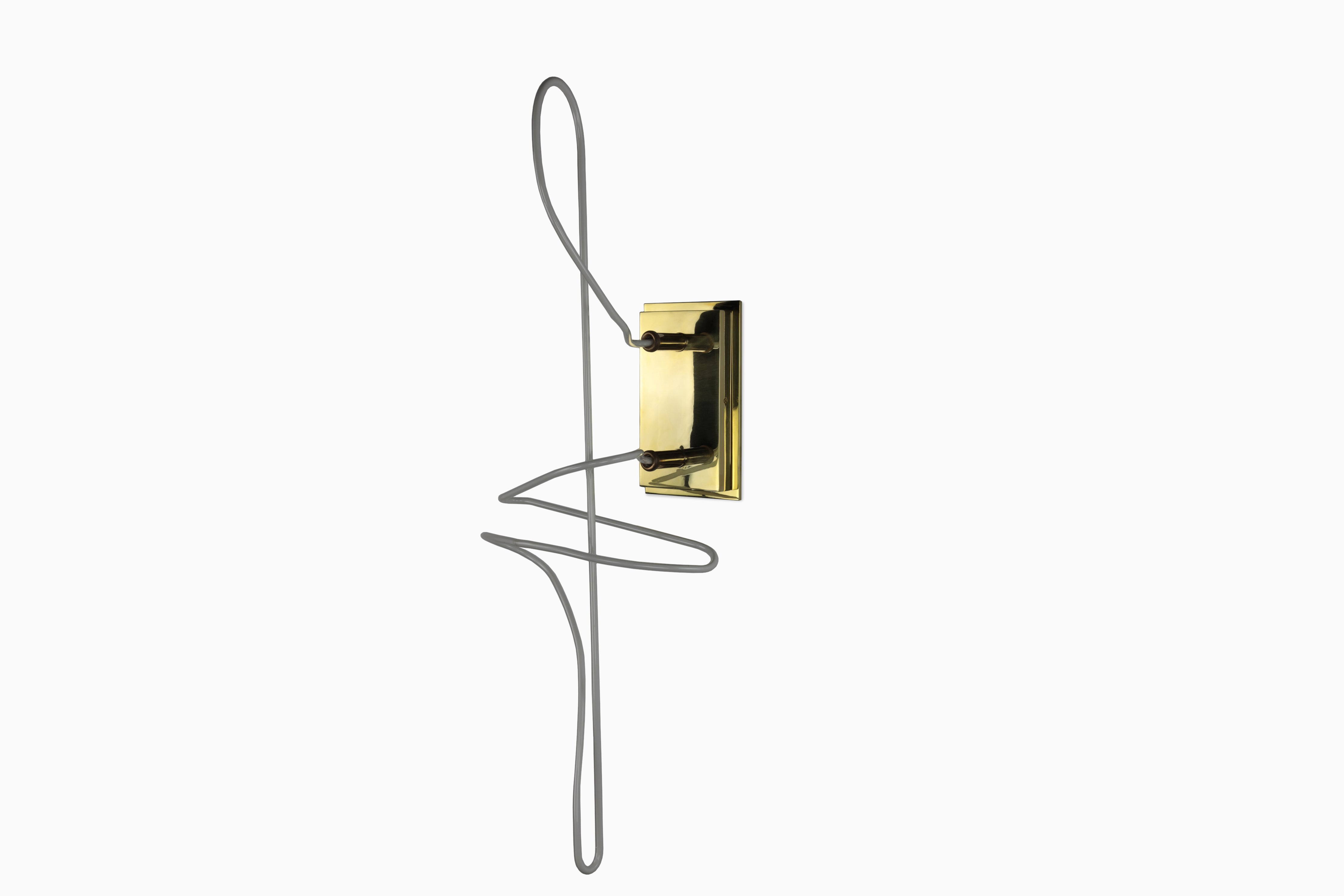 Neon Line Study Sconce