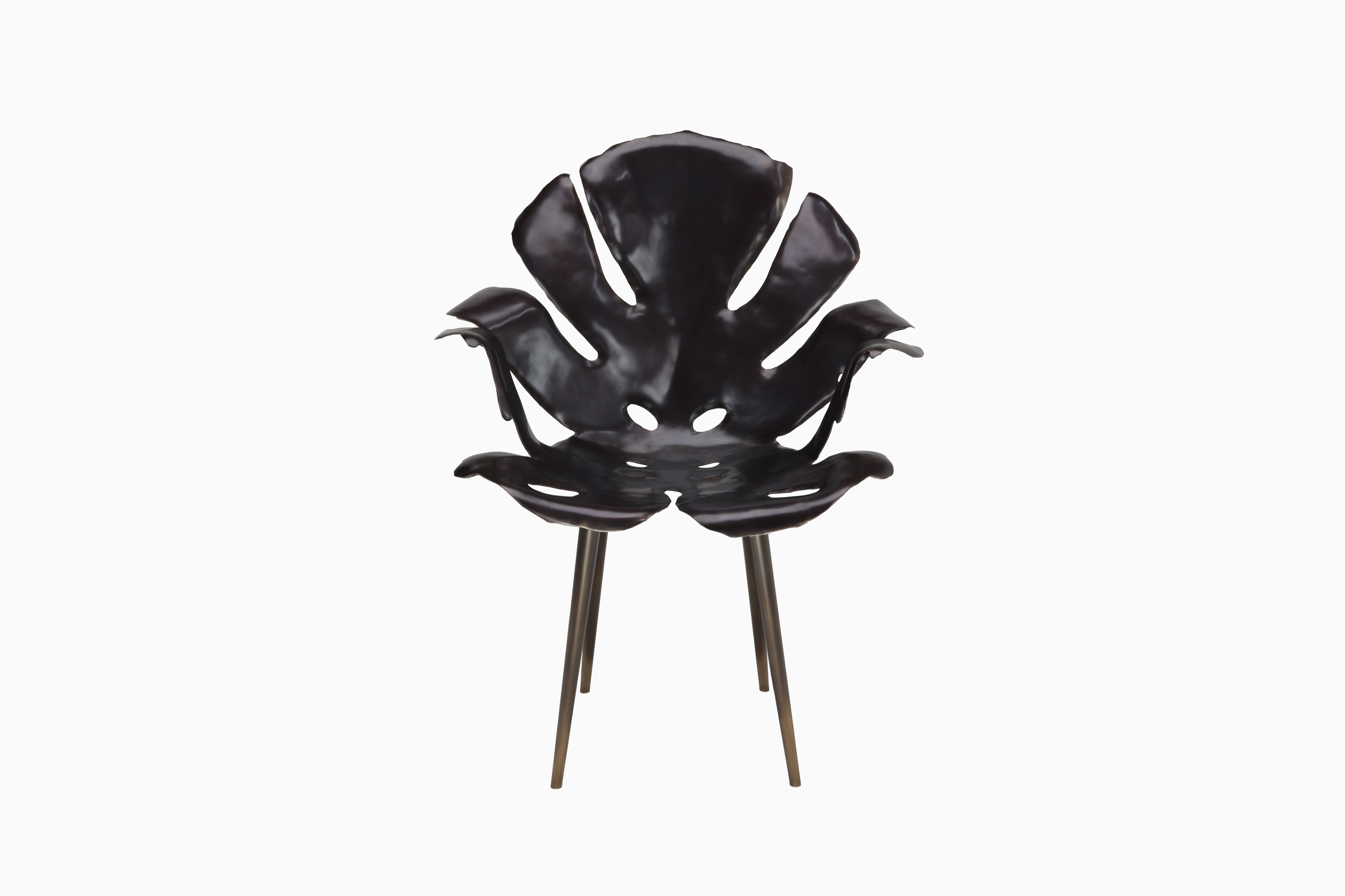 Philodendron Leaf Dining Chair