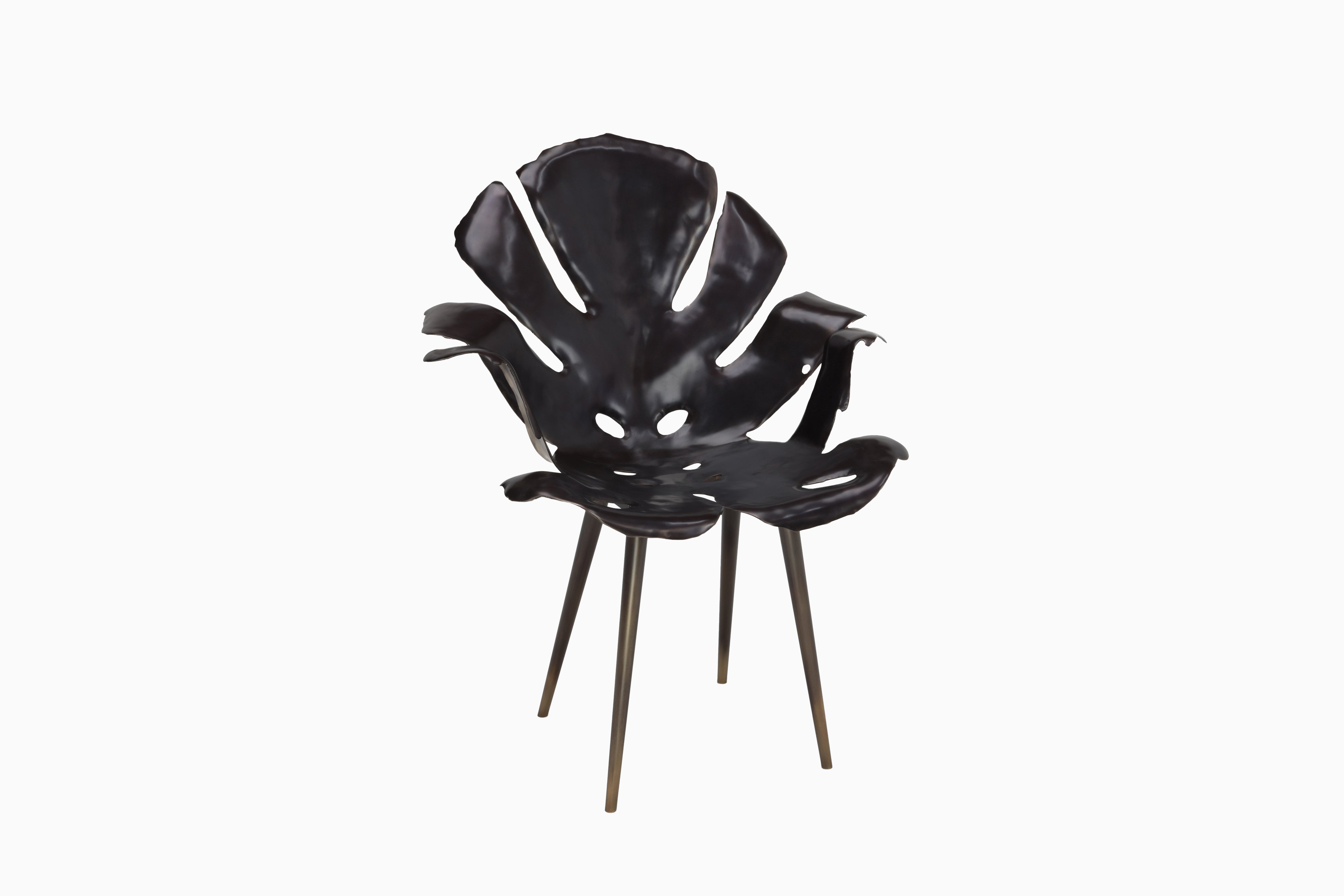 Philodendron Leaf Dining Chair