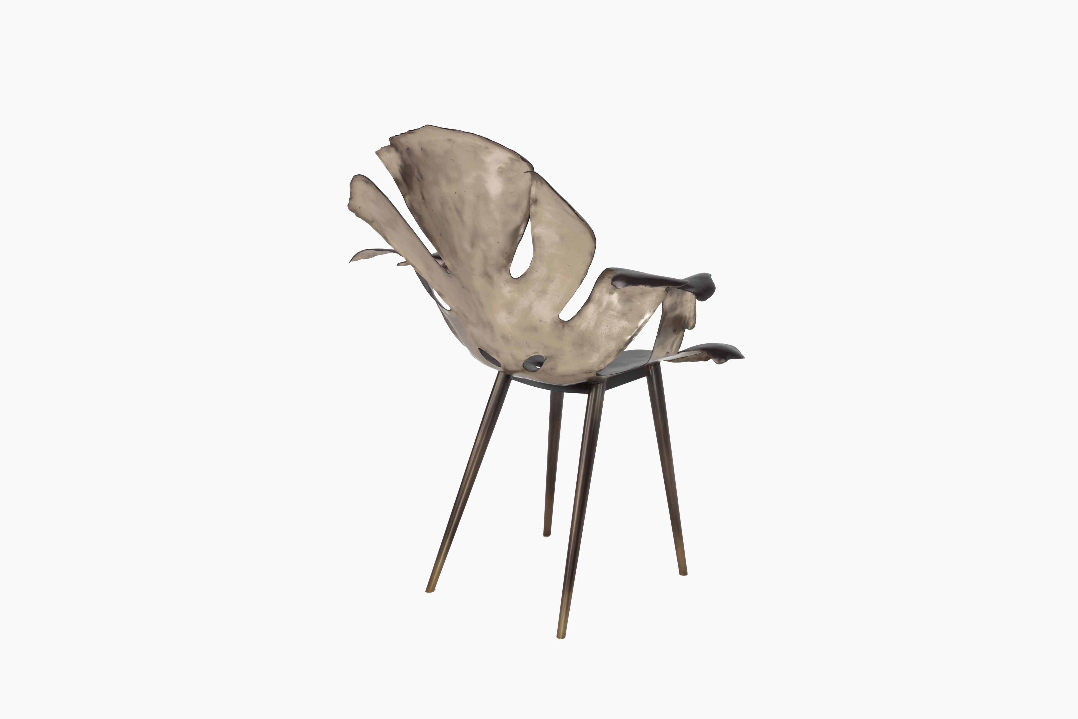 Philodendron Leaf Dining Chair