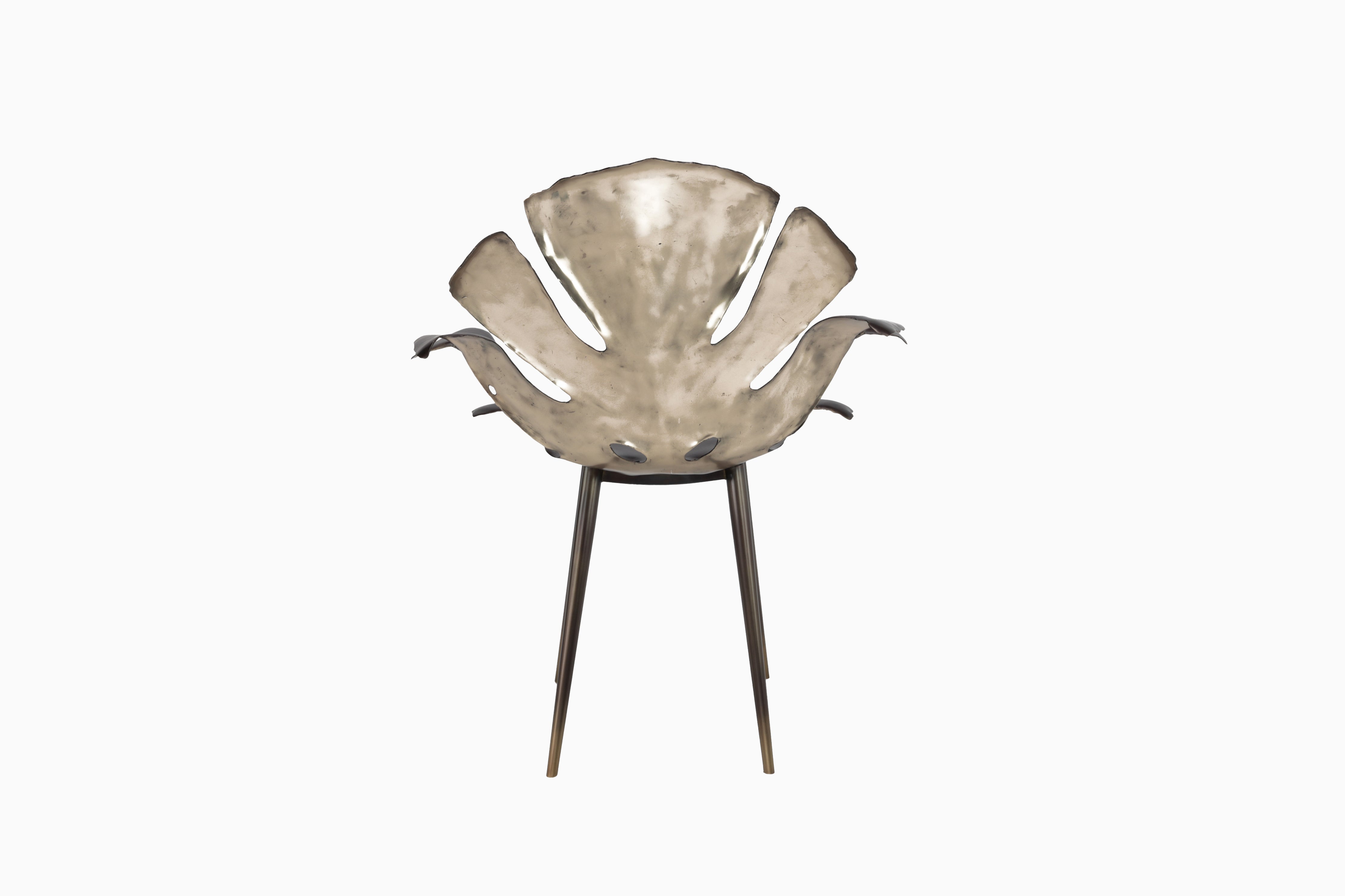 Philodendron Leaf Dining Chair