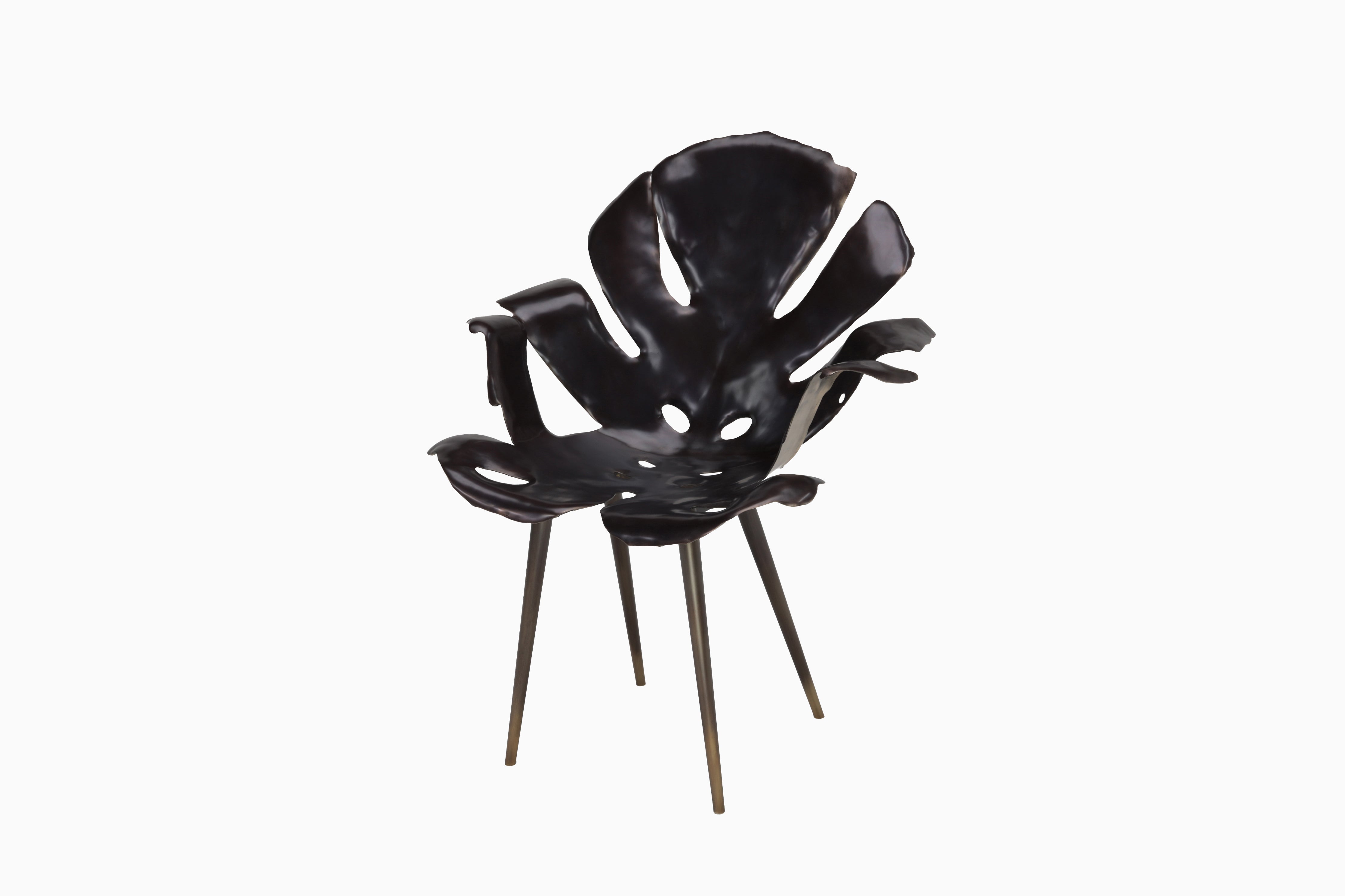 Philodendron Leaf Dining Chair