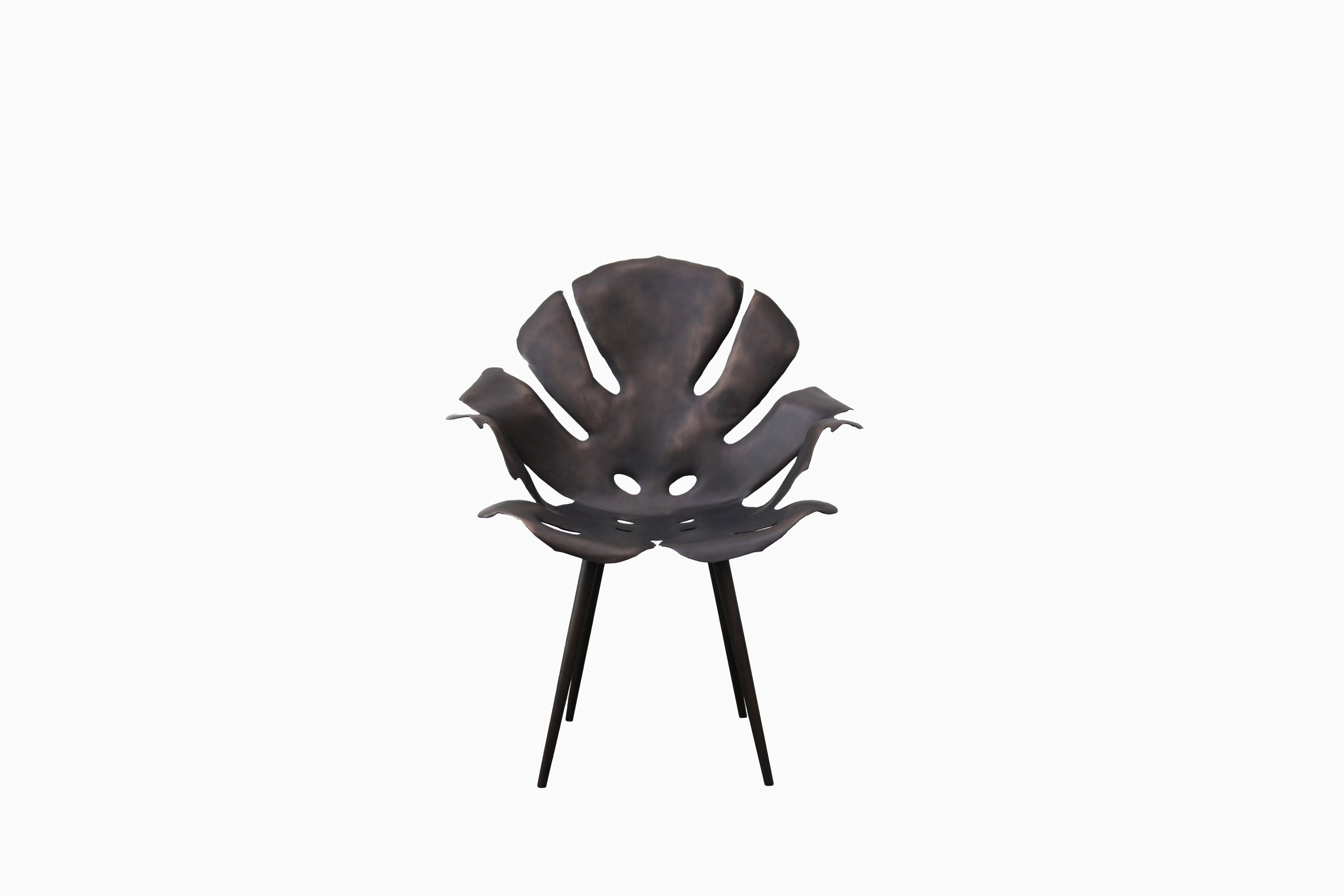 Philodendron Leaf Dining Chair