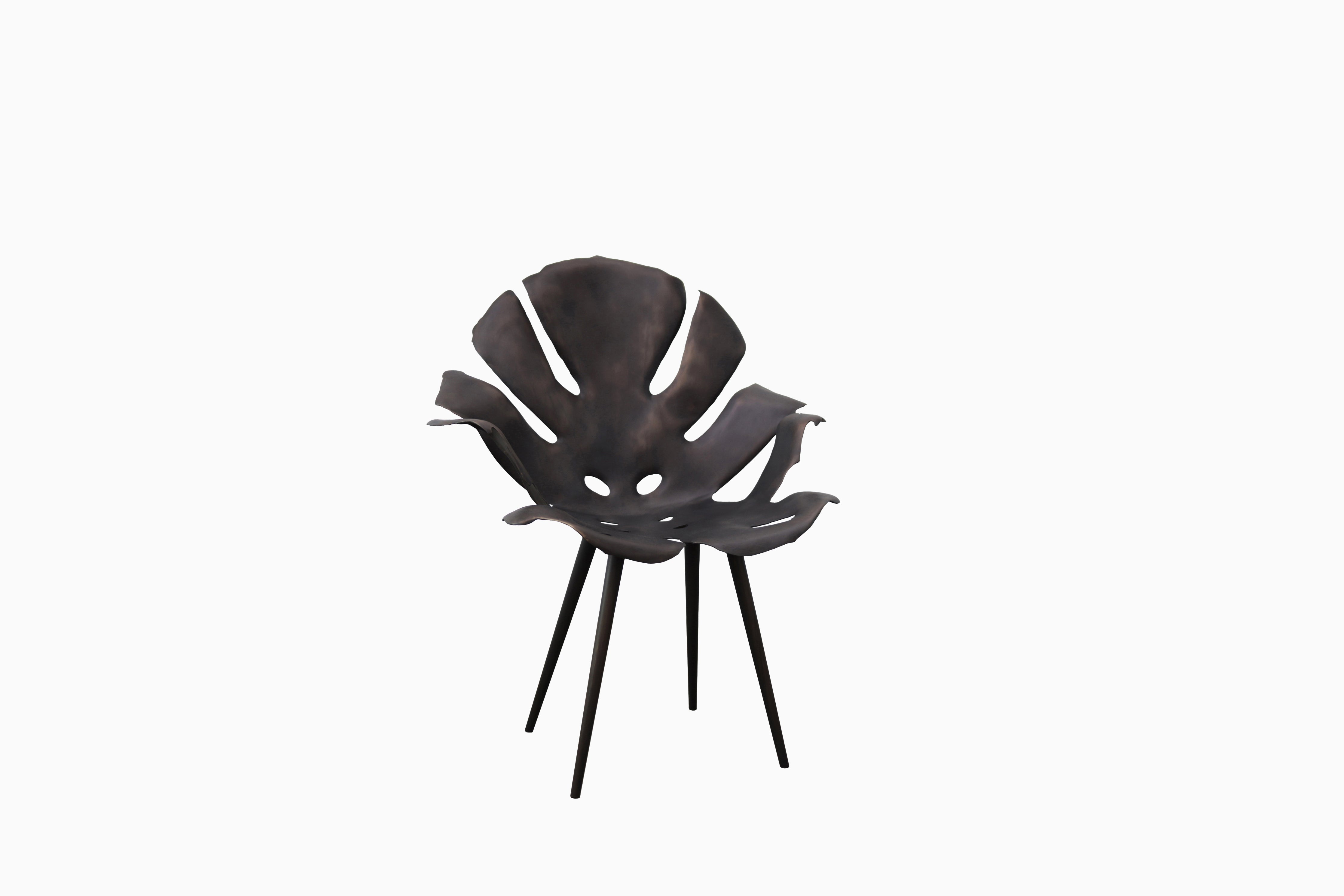 Philodendron Leaf Dining Chair