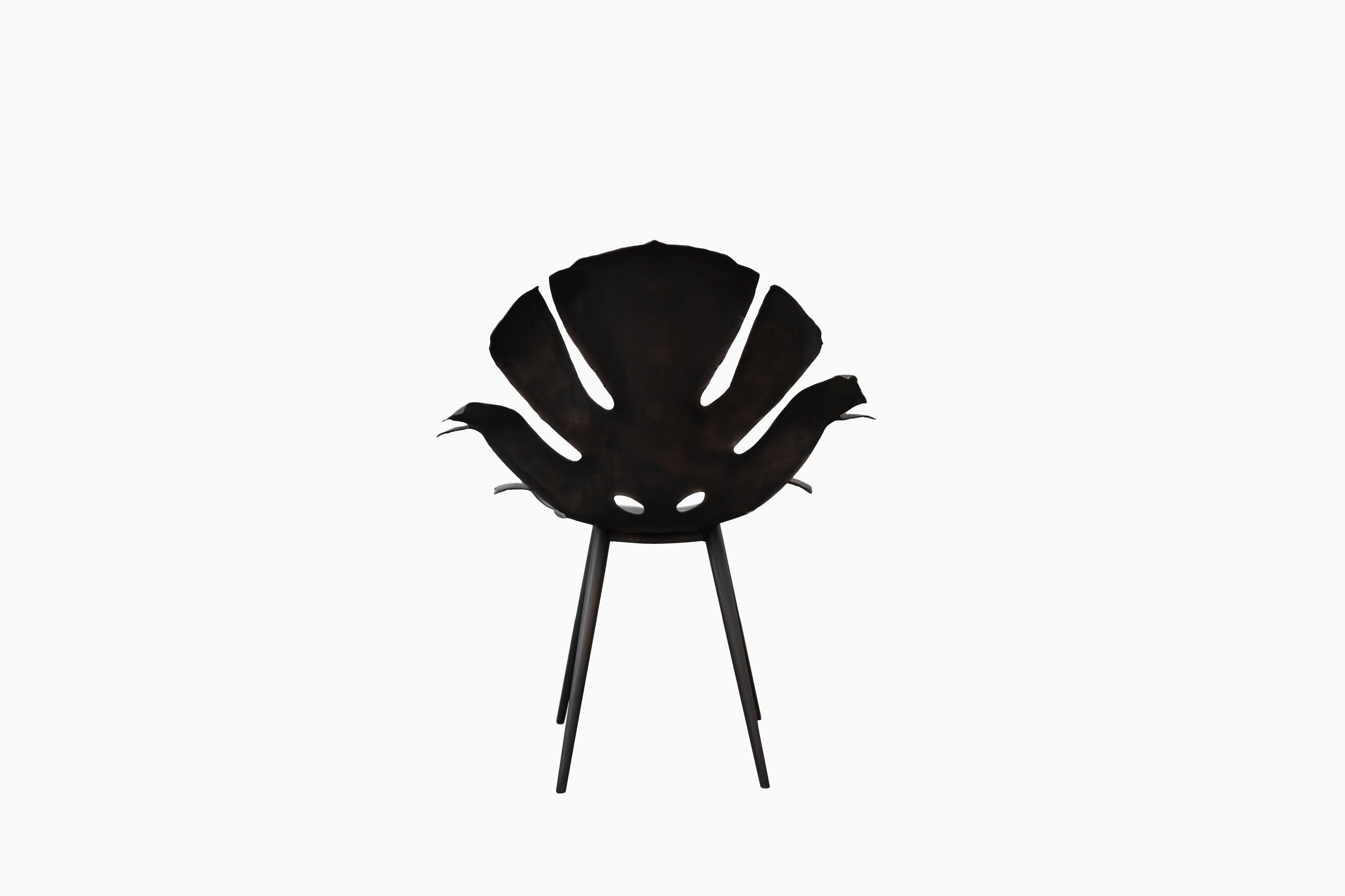 Philodendron Leaf Dining Chair