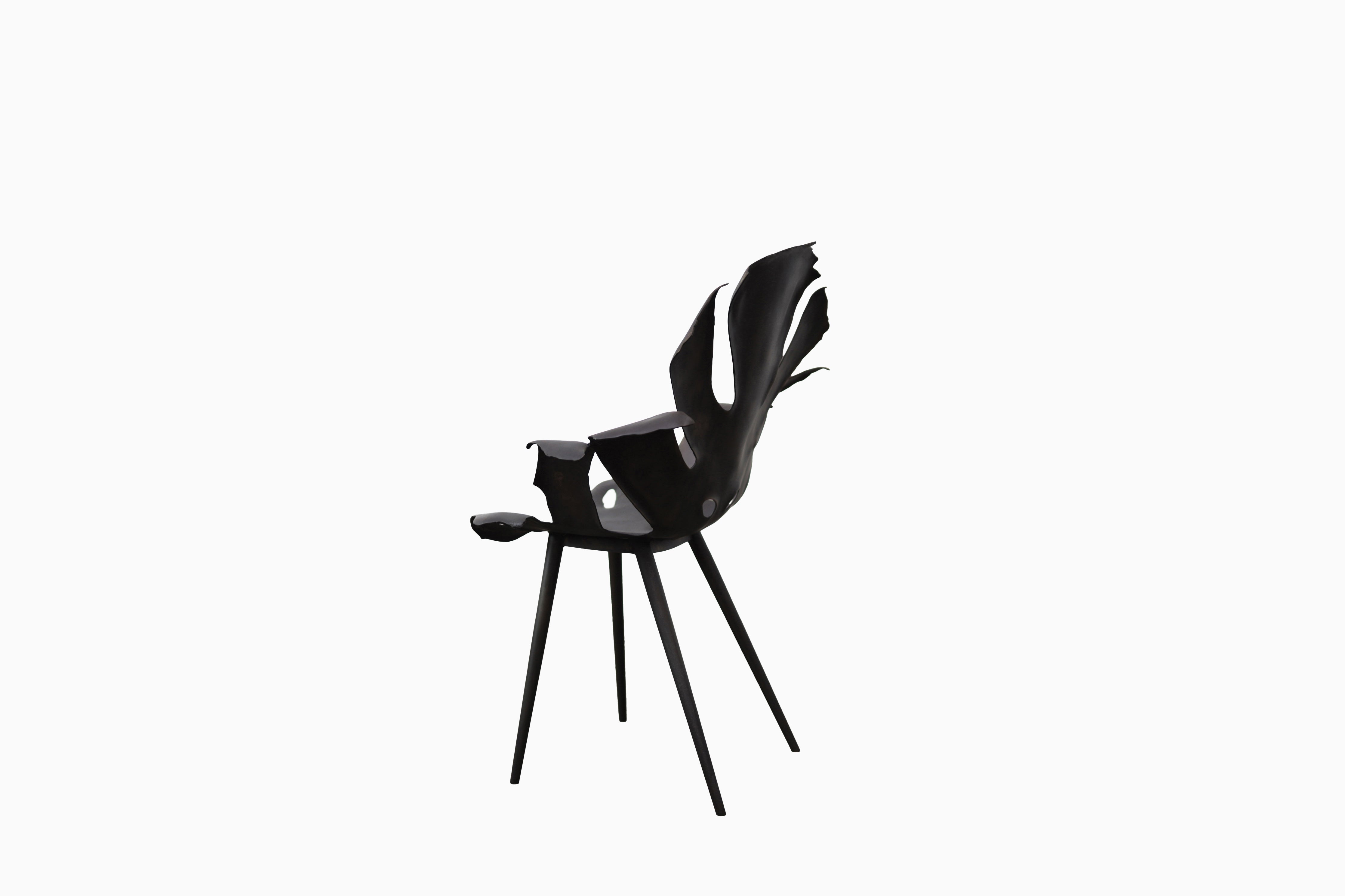 Philodendron Leaf Dining Chair