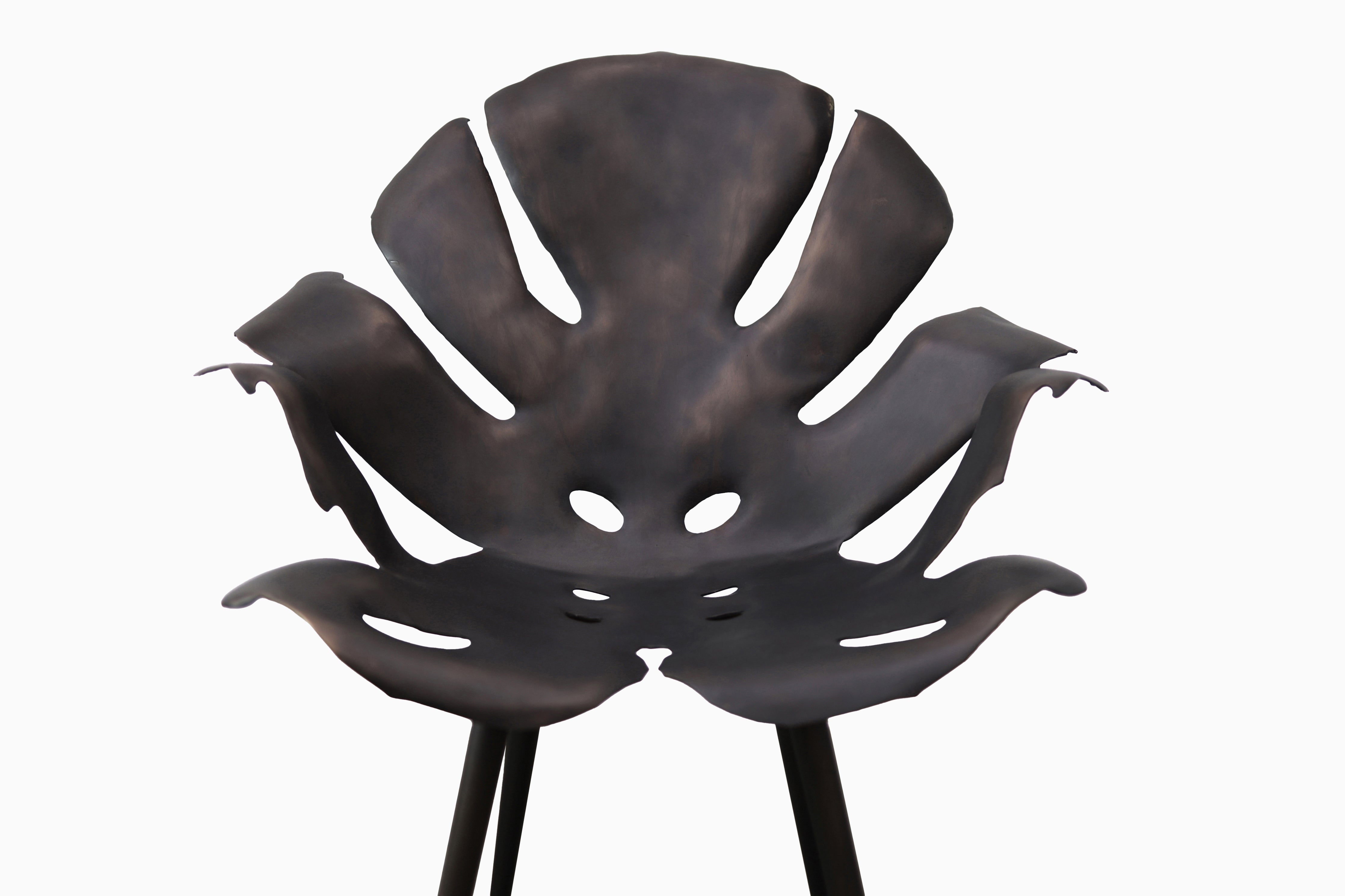 Philodendron Leaf Dining Chair