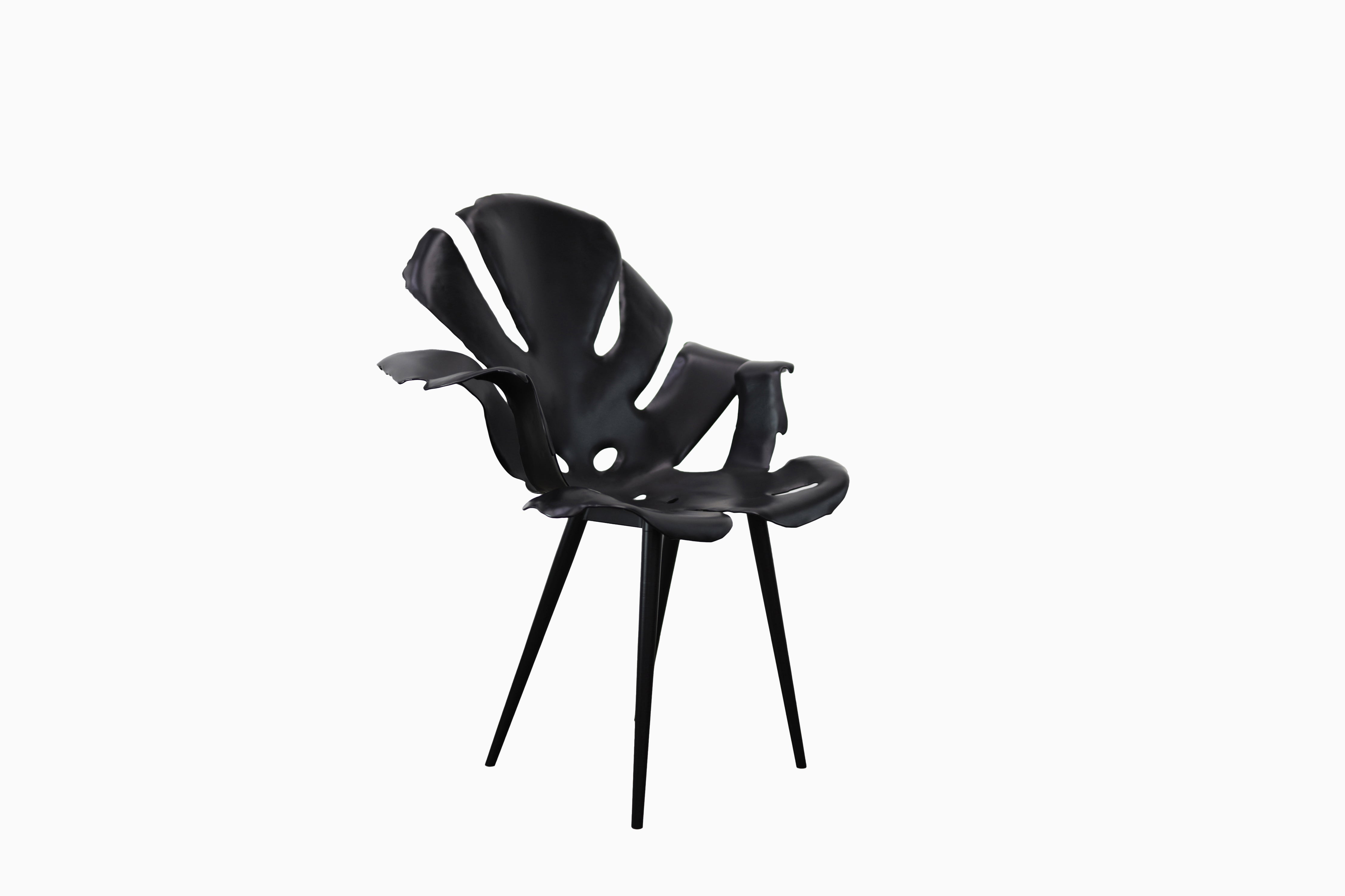 Philodendron Leaf Dining Chair