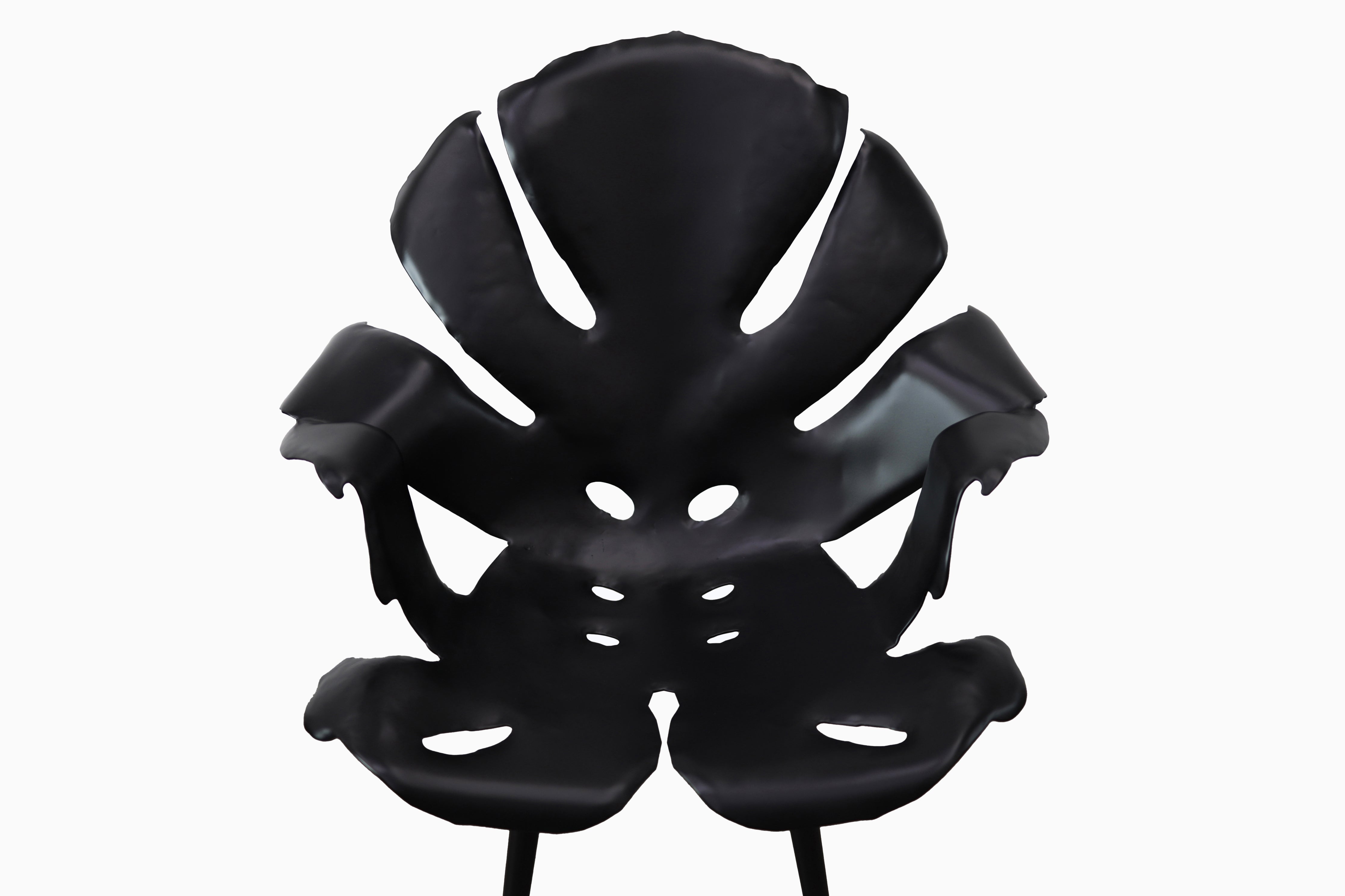 Philodendron Leaf Dining Chair