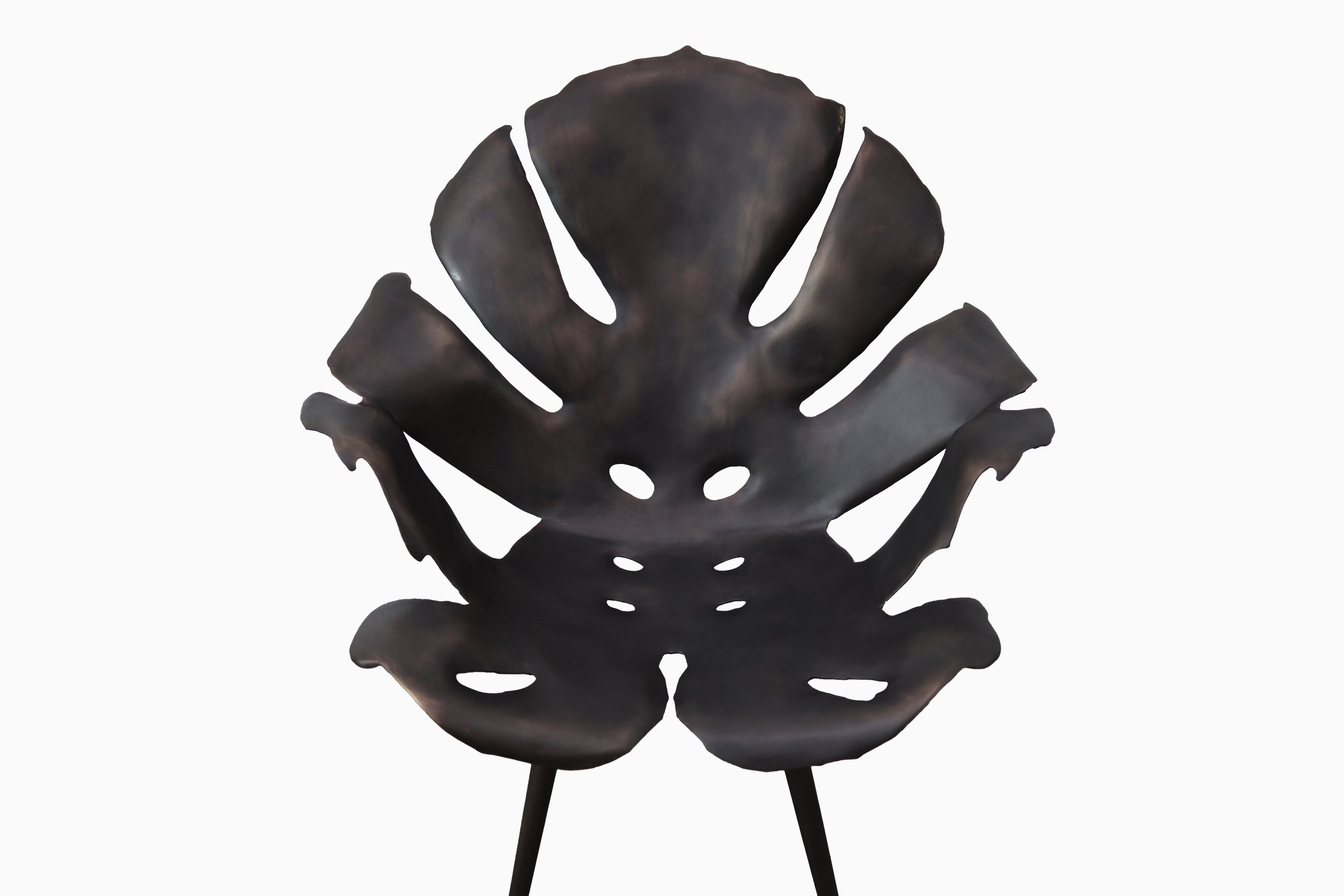 Philodendron Leaf Dining Chair