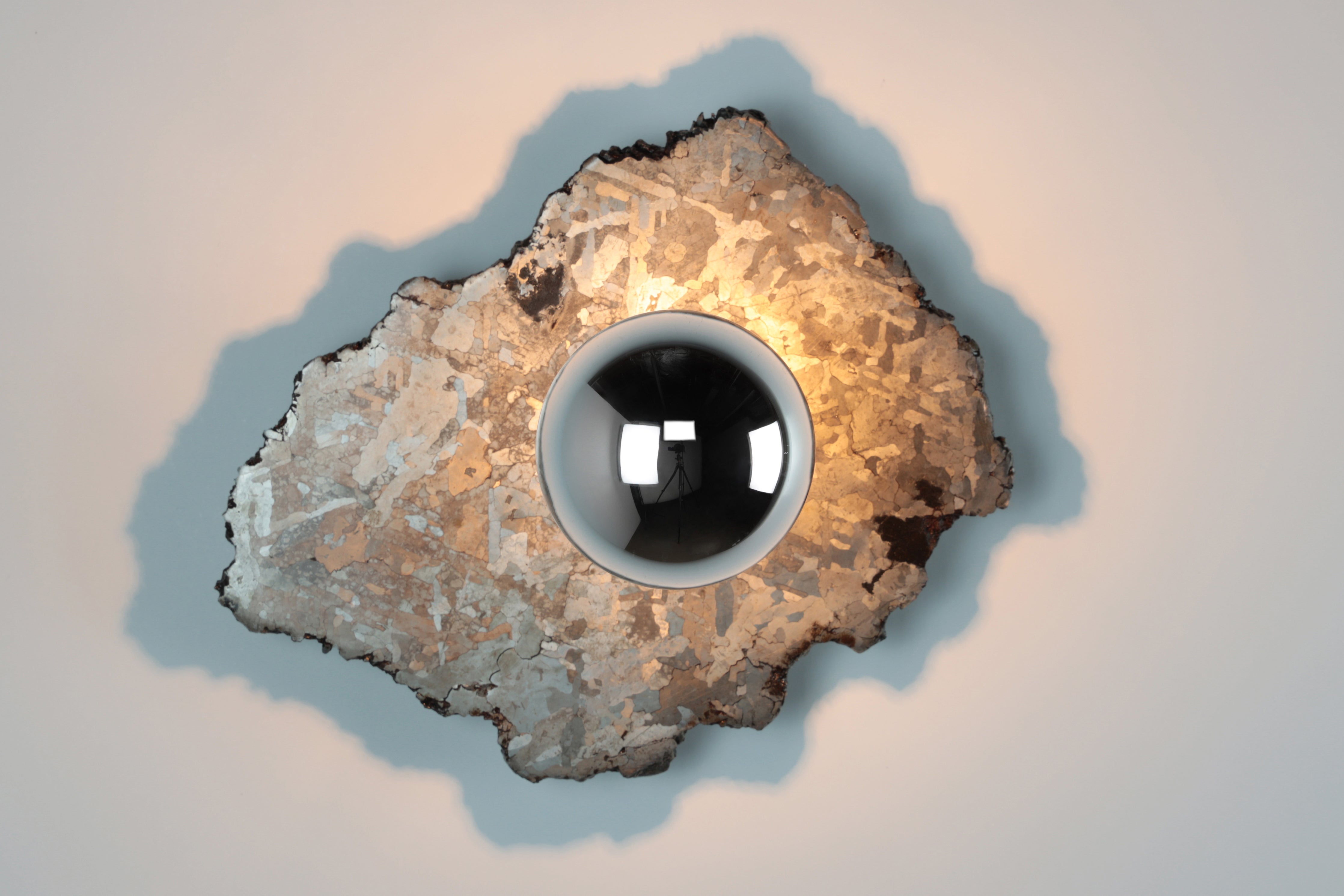 Meteorite Sconce