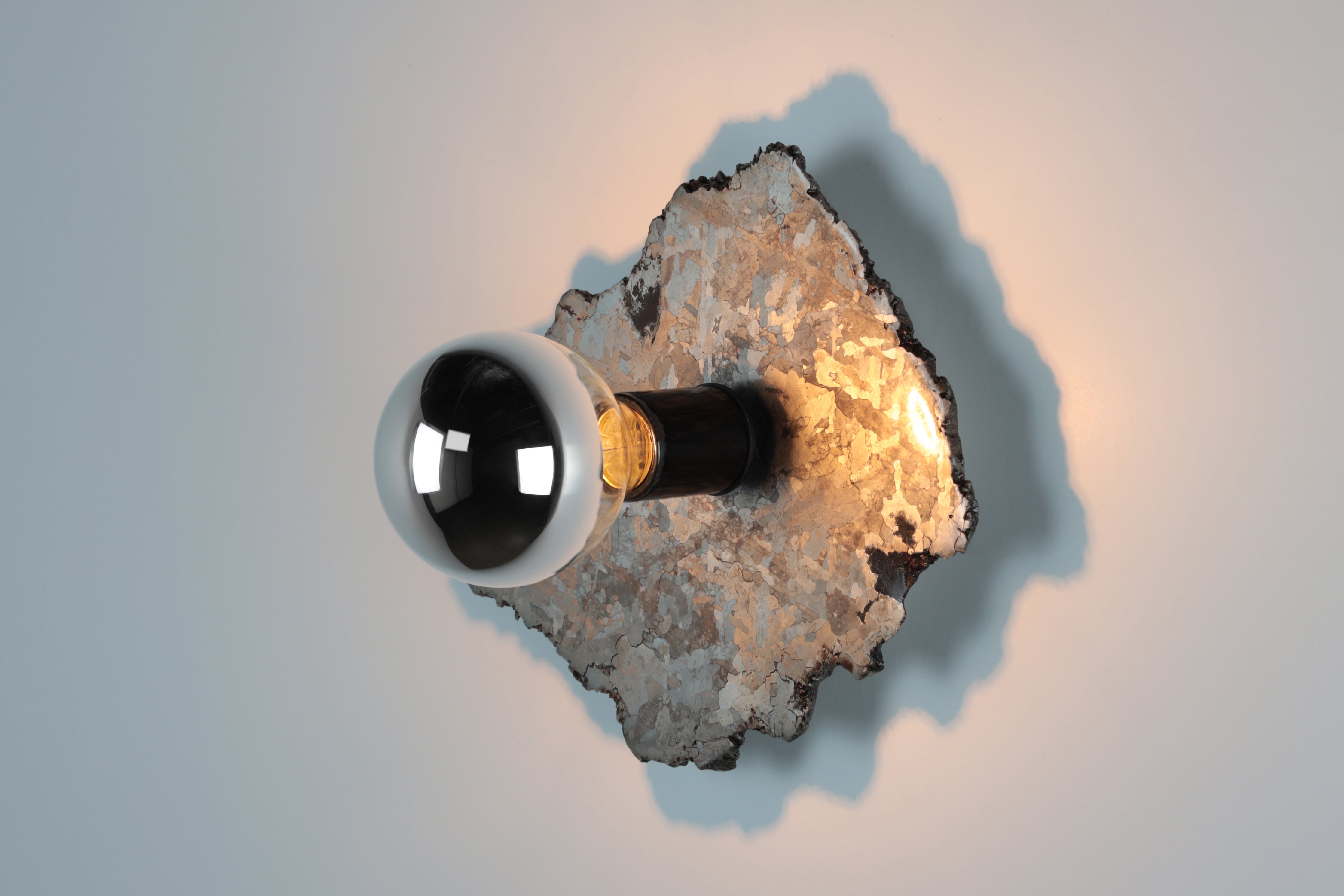 Meteorite Sconce