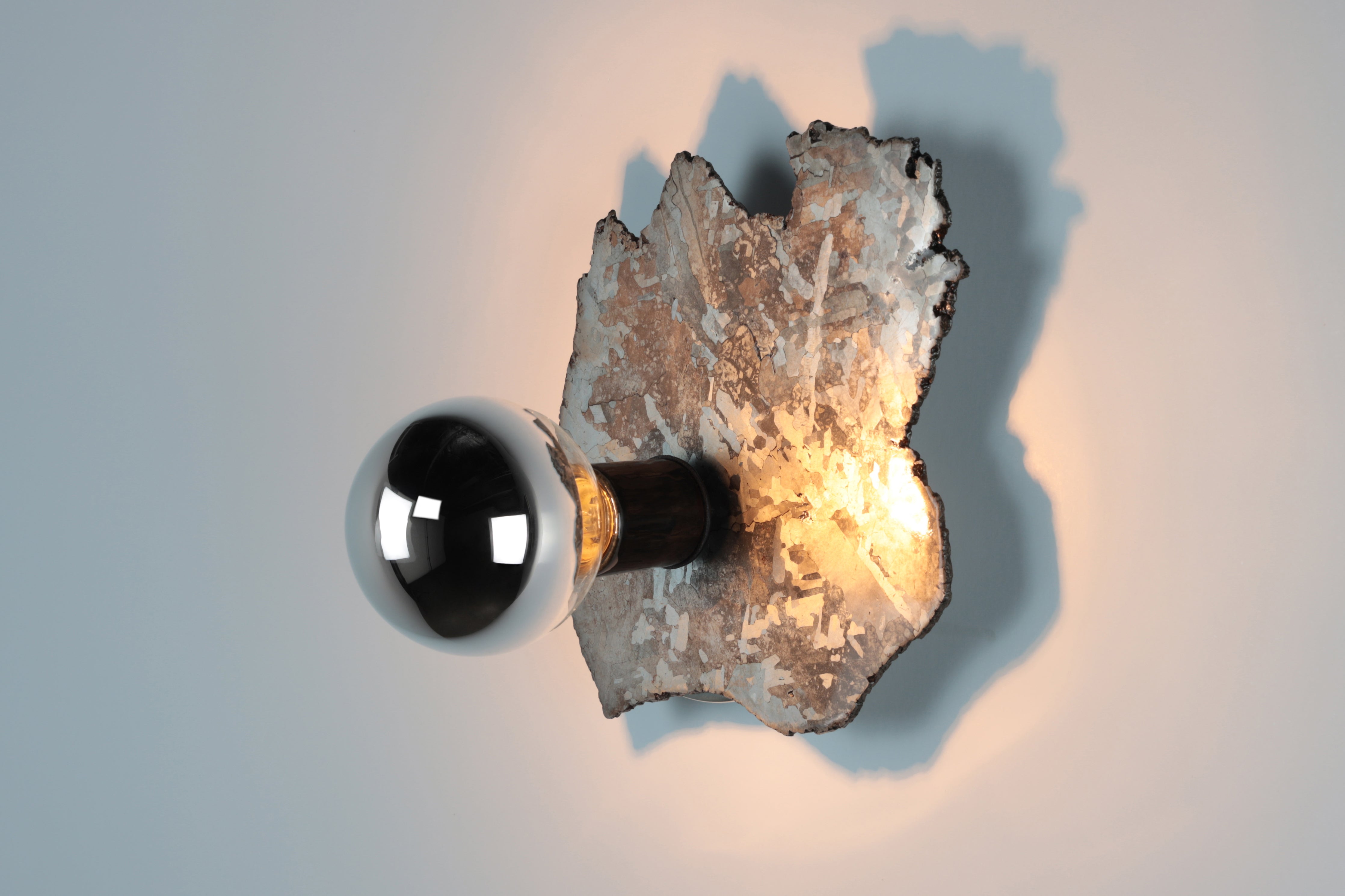 Meteorite Sconce