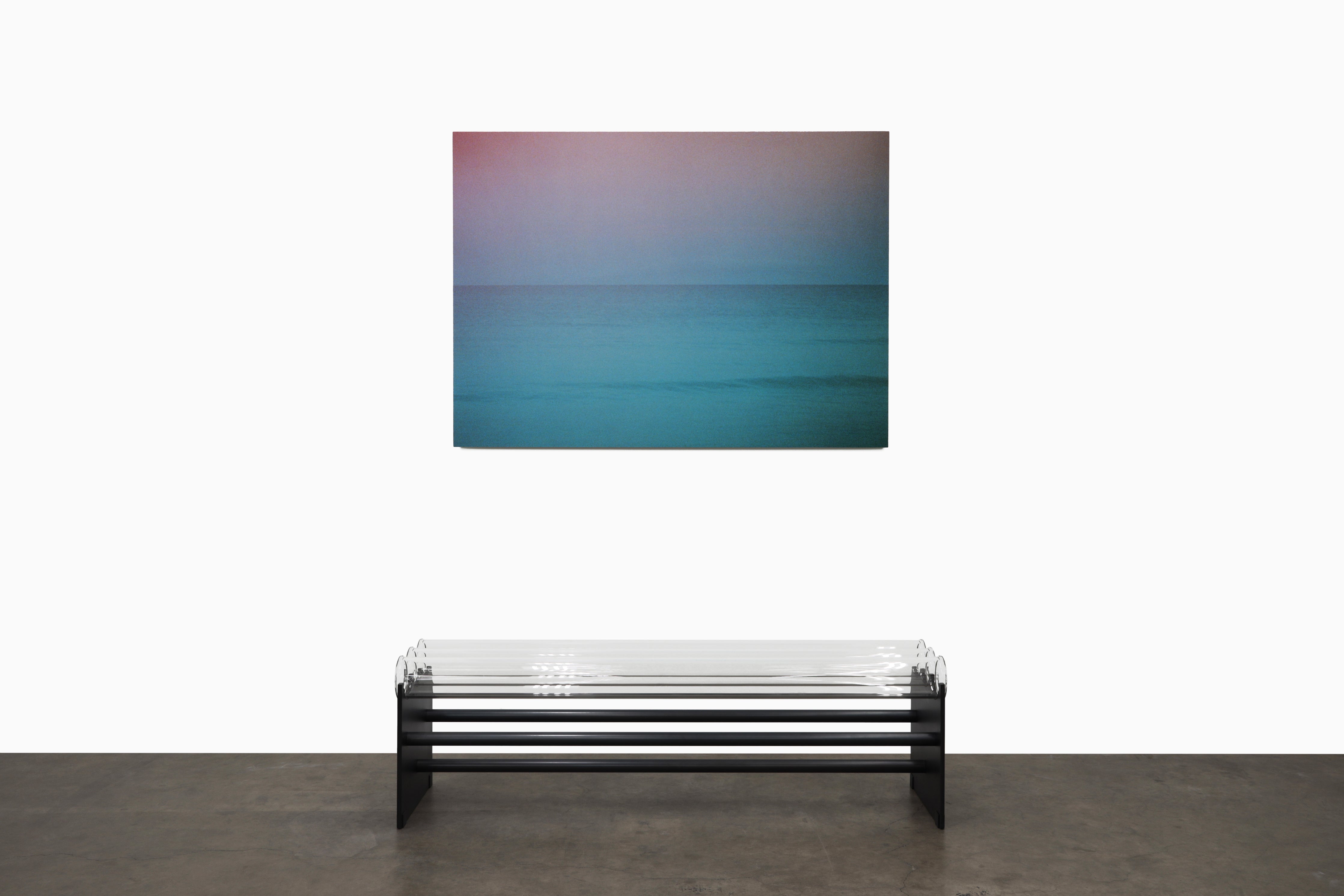 Museum Glass Bench