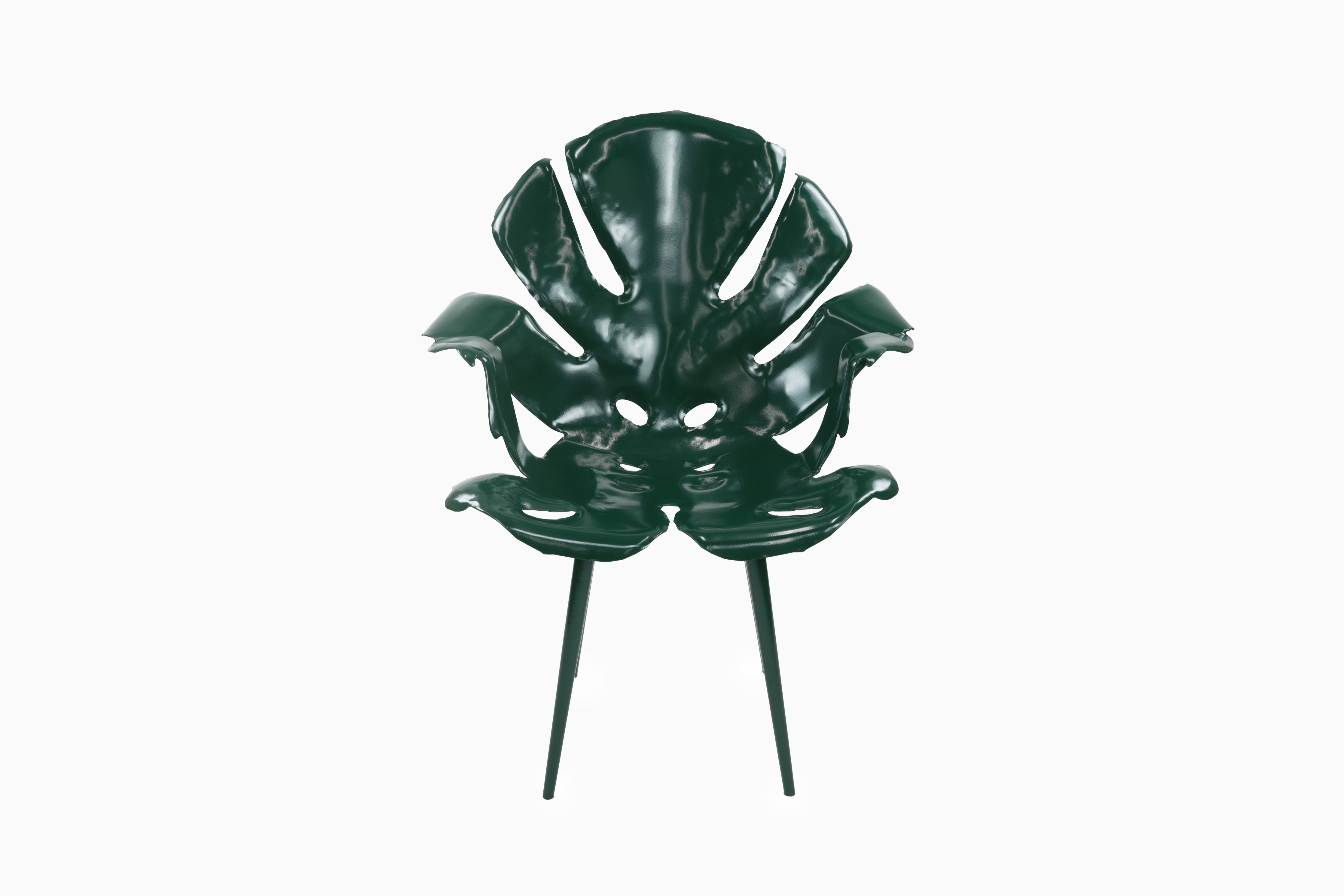 Philodendron Leaf Dining Chair