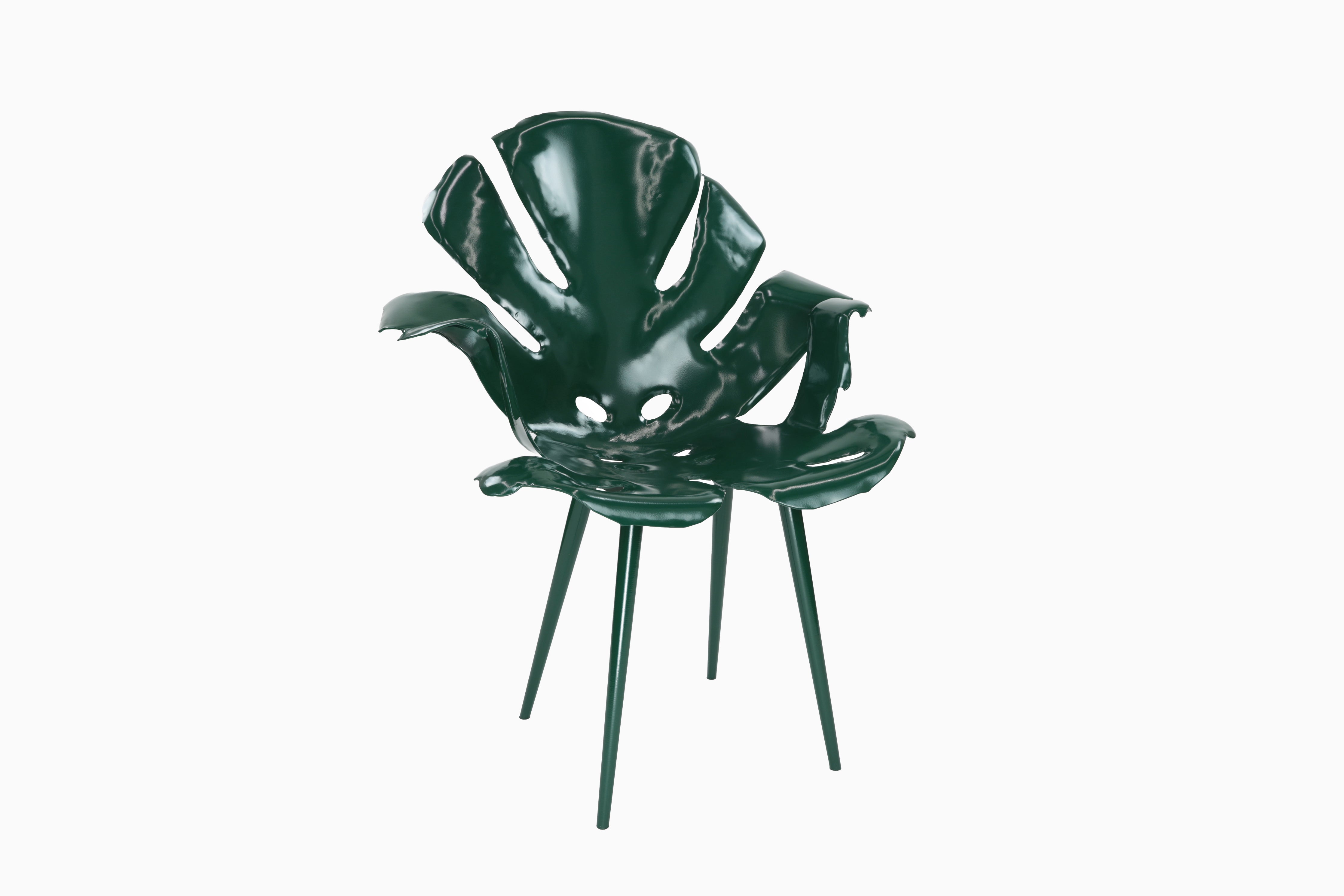 Philodendron Leaf Dining Chair