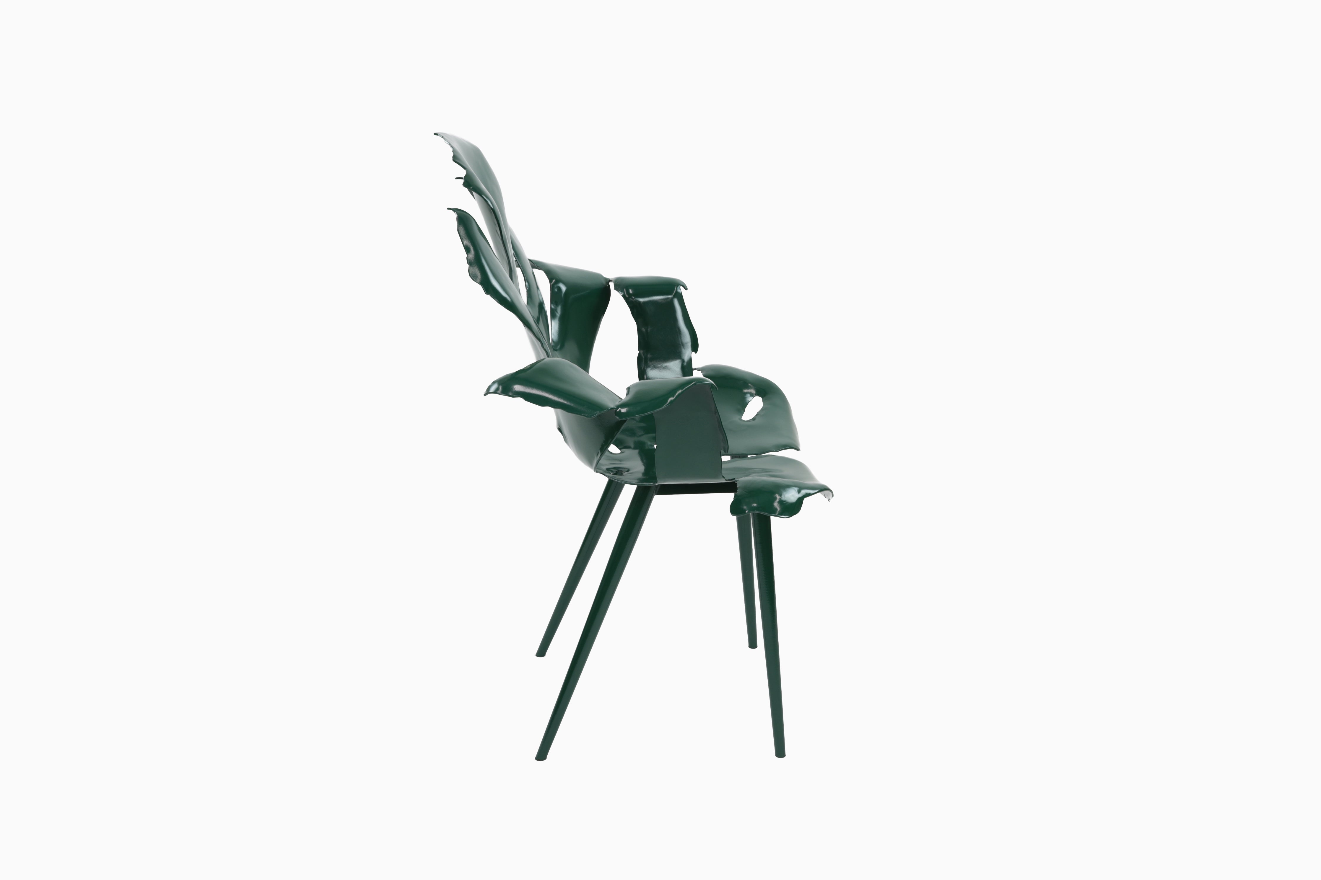 Philodendron Leaf Dining Chair