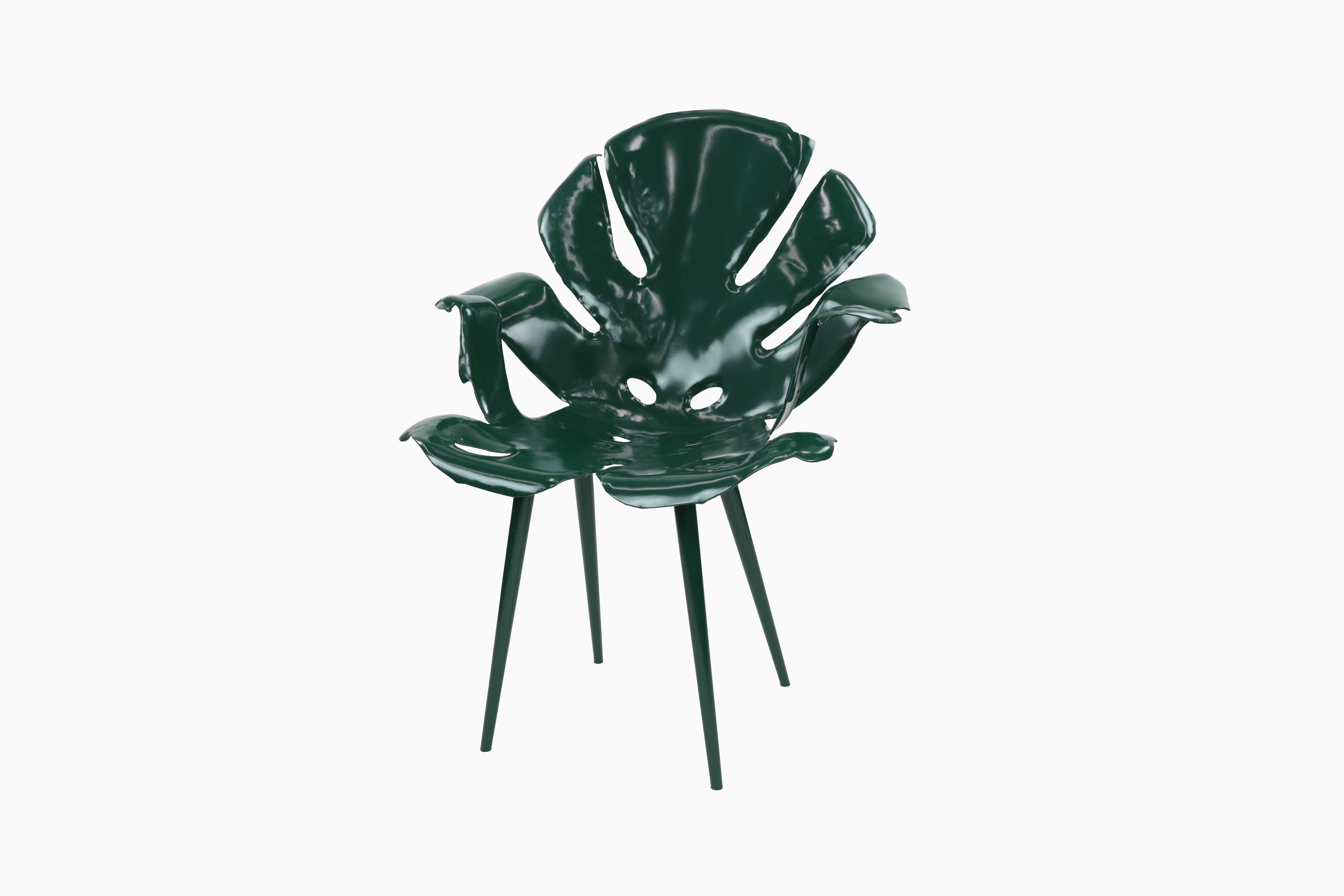 Philodendron Leaf Dining Chair