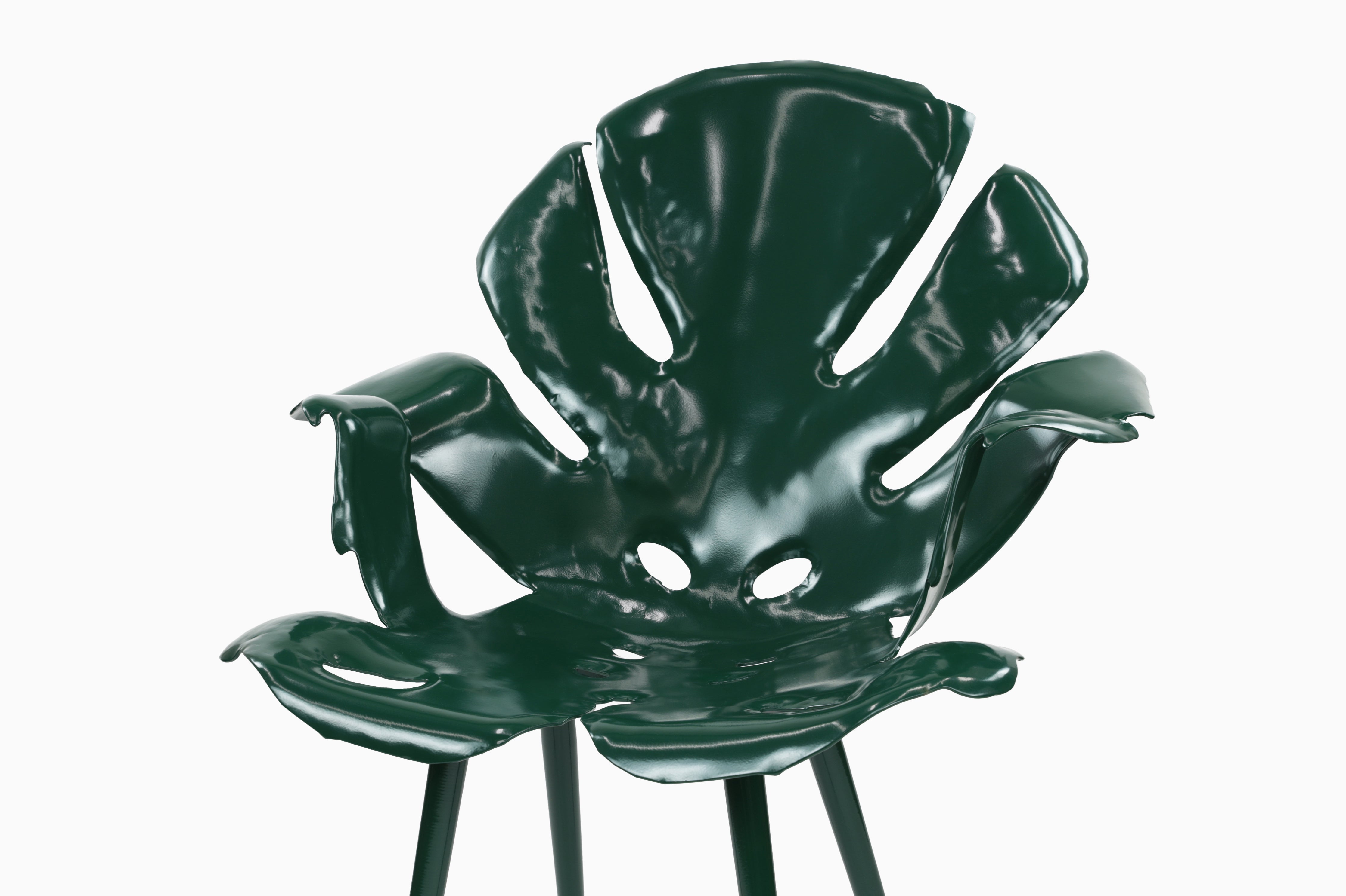 Philodendron Leaf Dining Chair