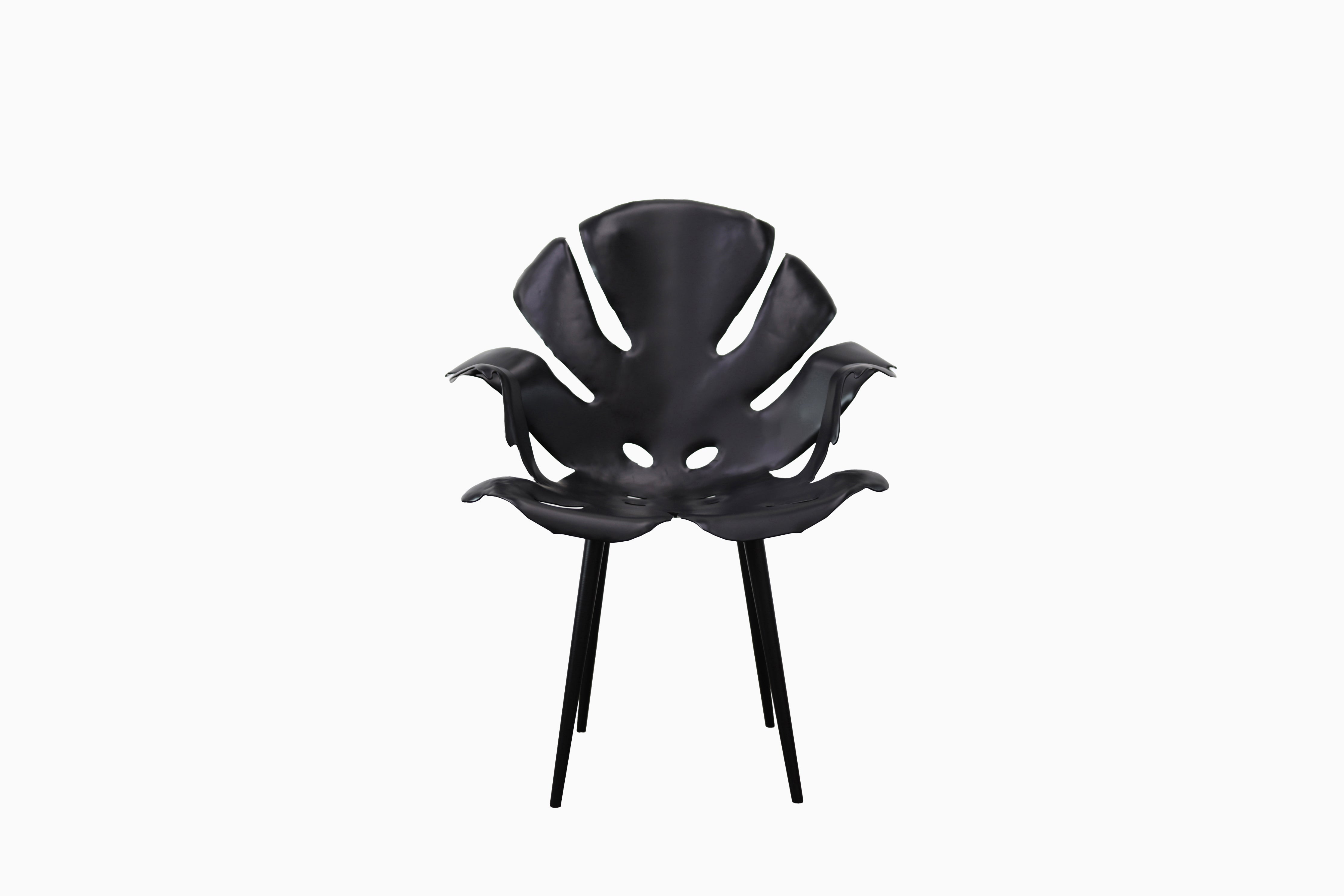 Philodendron Leaf Dining Chair
