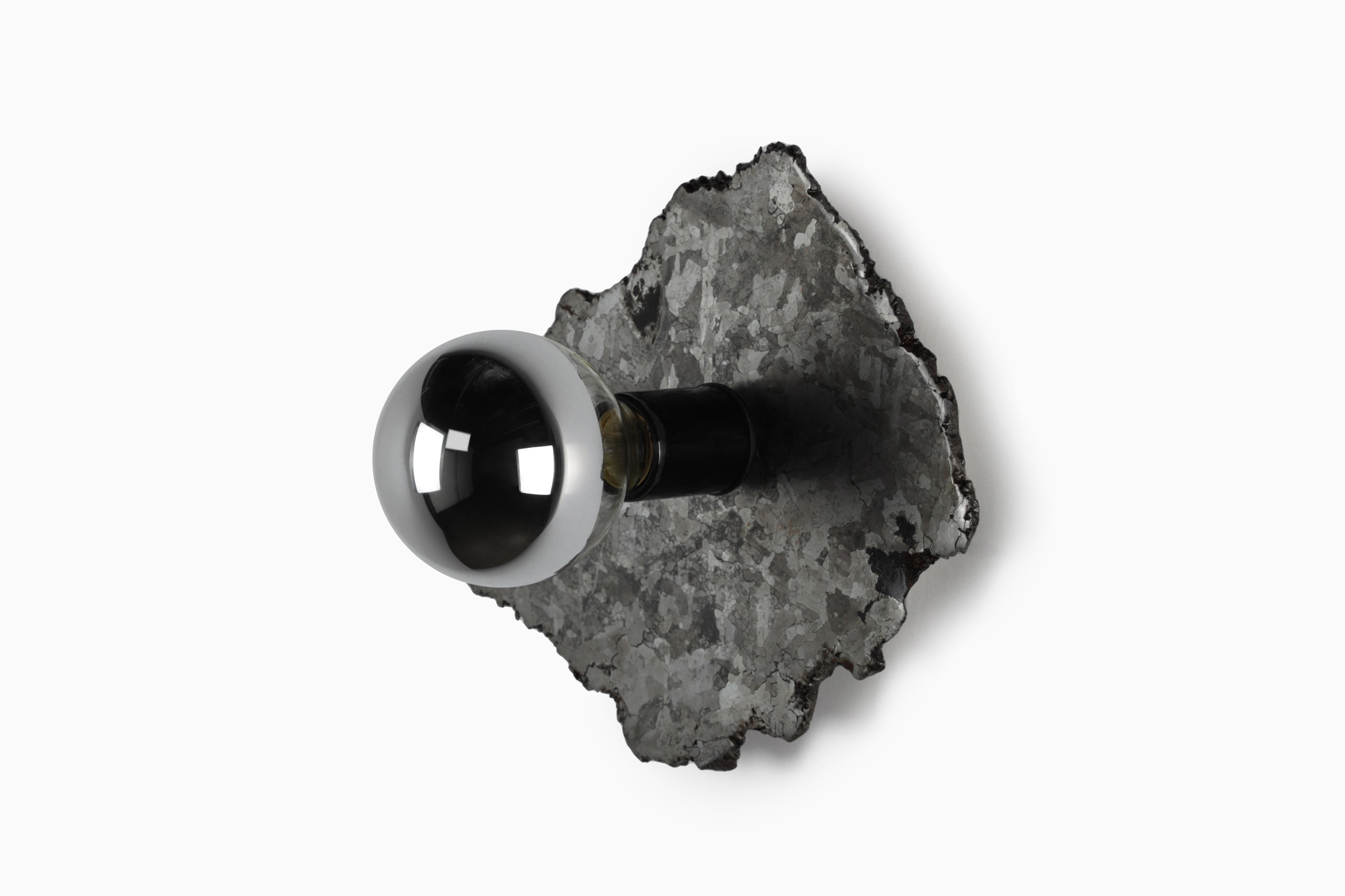 Meteorite Sconce